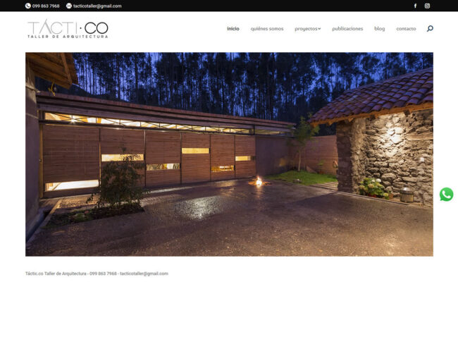 Tactico Taller de Arquitectura
